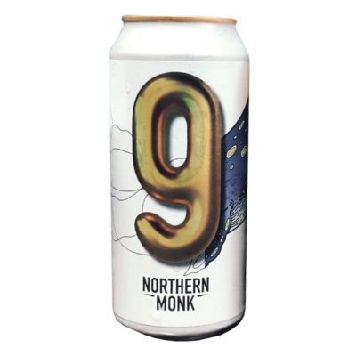Northern Monk (UK) / Finback - 9TH ANNIVERSARY // JAMES BUTLER // SKGN // ONCE TWICE THREE TIMES A DREAM LINE WHALE // FINBACK // VITAMIN SEA (DDH IPA (7.4%) - Canette 44cl
