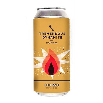 Cierzo Brewing Co. (ESP) - TREMENDOUS DYNAMITE (Double New England IPA, 8%) Canette 44cl