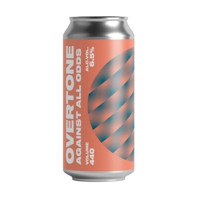 Overtone Brewing Co (UK) - Against All Odds (IPA - New England / Hazy - 6,5°) - Canette 44cl
