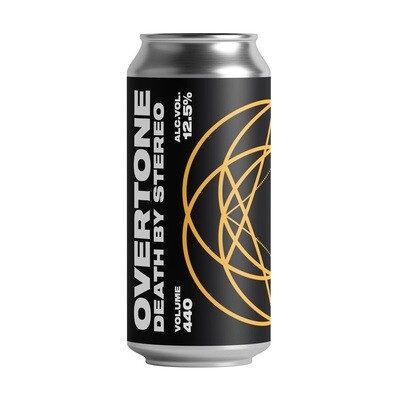 Overtone Brewing Co (UK) - Death By Stereo (Imperial Stout - 12,5°) - Canette 44cl