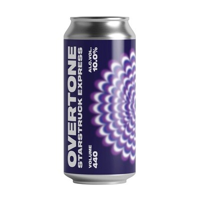 Overtone Brewing Co (UK) - Starstruck Express (IPA - Triple New England / Hazy - 10°) - Canette 44cl