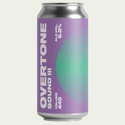Overtone Brewing Co (UK) - Sound III (IPA - New England / Hazy - 6°) - Canette 44cl