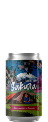 The Piggy Brewing Company (FR) - Sakura (Sour - Fruited - 4,2°) - Canette 33cl