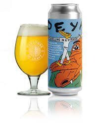 DEYA Brewing Company (UK)  -
Travelling In A Straight Line  (IPA - New England / Hazy 6.8%) - Canette 50cl