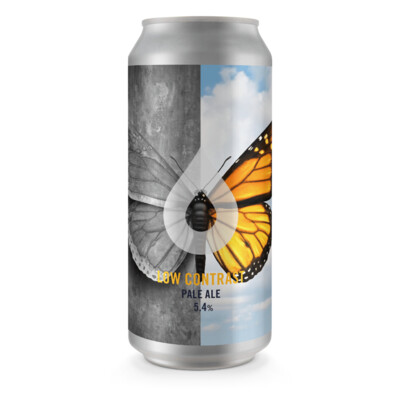 Polly's Brew Co (UK) - Low Contrast   (Pale Ale - New England / Hazy - 5.4°) - Canette 44cl