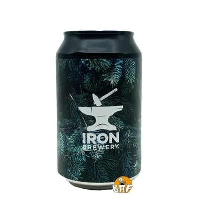 Iron Brewery - Double Black Ipa Simcoe/bravo (IPA - Imperial / Double Black) 8.5% - canette 33cl