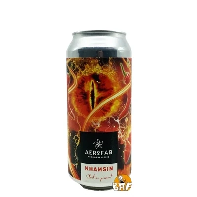 Aerofab (FR) - Khamsin (Stout - Other, 6%) - Canette 44cl