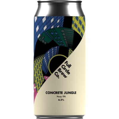 Full Circle Brew Co - Concrete Jungle (NEIPA - 6,2%) - Canette 44cl