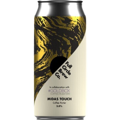 Full Circle Brew Co - Midas Touch (Porter - Coffee - 5%) - Canette 44cl
