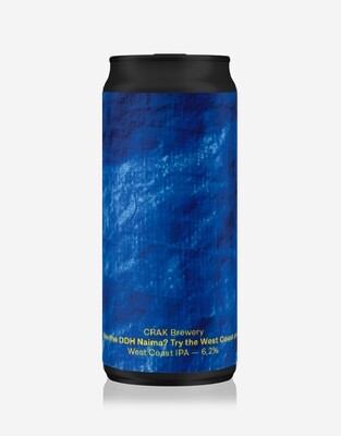 CRAK Brewery (IT) - Like the DDH Naima? Try the West Coast one (IPA - American 6.2%) - Canette 40cl