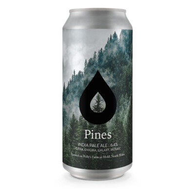Polly's Brew Co (UK) - Pines (IPA - New England / Hazy 6.4%) - Canette 44cl