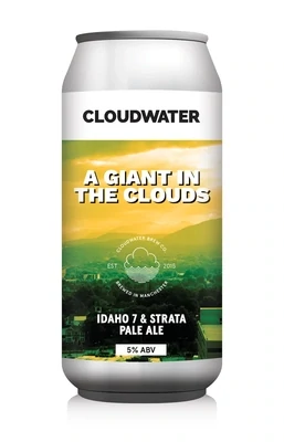 Cloudwater Brew Co. (UK) - A Giant In the Clouds  (Pale Ale - New England / Hazy - 5°) - Canette 44cl