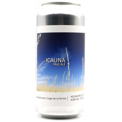 Brasserie Popihn (FR) - ICAUNA  (Pale Ale - American 4.8%) - Cannette 44cl