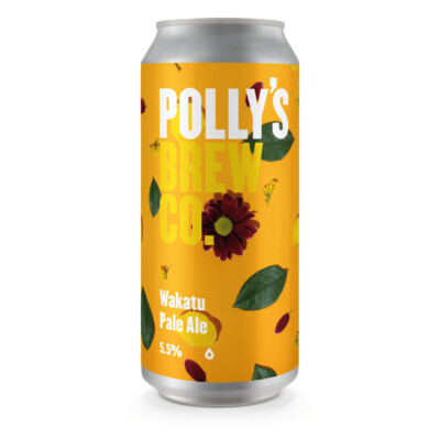 Polly's Brew Co (UK) - Wakatu - the Hop Studio (IPA - New England / Hazy 5.5%) - Canette 44cl