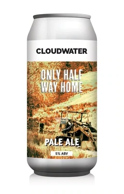 Cloudwater Brew Co. (UK) - Only Half Way Home (Pale Ale - New England / Hazy - 5°) - Canette 44cl