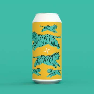 North Brewing Co. (UK) - North X Bundobust Pineapple + Coconut Lassi Sour (Sour - Fruited) - 4.5% - Canette 44cl
