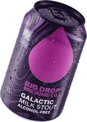 Big Drop (UK) - Galactic  (Stout / Sans Alcool -0.5%) - Canette 33cl