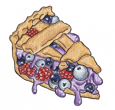 Brewski (SE) - Triple Berry Pie (Sour - Smoothie / Pastry - 4%) - Canette 33cl