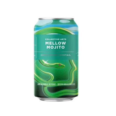 Collective Arts Brewing (CA) - Mellow Mojito (Zero Proof Cocktail - 0,0°) - Canette 33cl