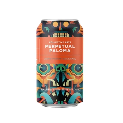 Collective Arts Brewing (CA) - Perpetual Paloma (Zero Proof Cocktail - 0,0°) - Canette 33cl
