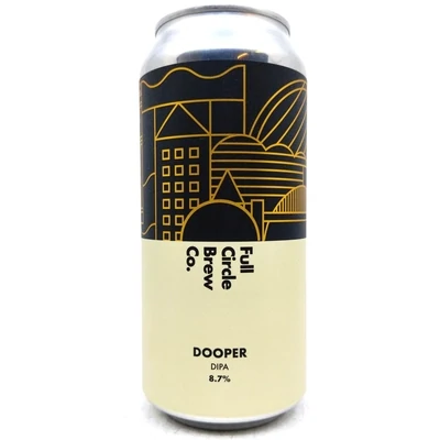 Full Circle Brew Co - Dooper - 2023 (IPA - Imperial / Double - 8.1%) - Canette 44cl