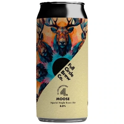 Full Circle Brew Co - Moose (Brown Ale - Imperial / Double - 8%) - Canette 44cl