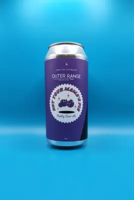 Outer Range (French Alps)  - NOT YOUR MAMA&#39;S PIE // Pastry Sour Myrtille // 4.6% - Canette 44cl