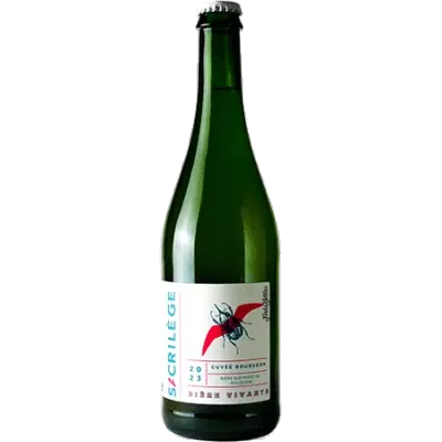 Sacrilège (FR) - SACRILEGE CUVEE BOURGEON 2024 // Grape Ale élevé sur marc d&#39;Ugni blanc du Domaine Inebriati (Hérault)// 6.5% - Bouteille 33cl