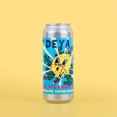DEYA (UK) - Break Me Into Bigger Pieces // NEIPA Citra, Motueka &amp; 1019, Citron et zeste de citron vert // 6.5% - Canette 50cl