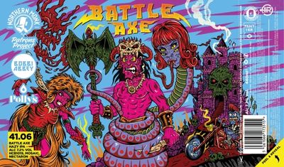 Northern Monk (UK) - PP41.06//Pollys Bobbi Abbey Battle Axe // NEIPA HCB1019, Nectaron &amp; Mosaic // 7,2% - Cannette 44cl