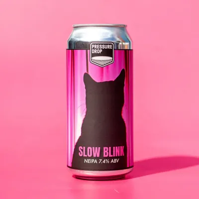 Pressure Drop (UK) - Slow Blink // NEIPA Mosaic &amp; Nectaron // 7,4% - Canette 44cl