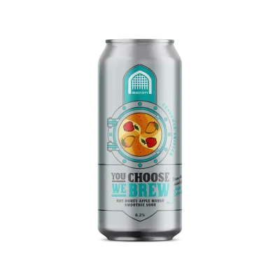 Vault City (UK SCT) - Hot Honey Apple Mango // Smoothie Sour Pommes, Mangue, Piment &amp; Miel // 6,2% - Canette 44cl