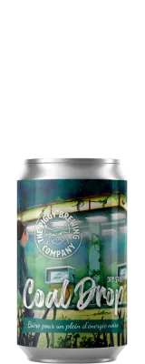 Piggy Brewing (FR) - Coal Drop // Dry stout 5% ABV - Canette 33cl