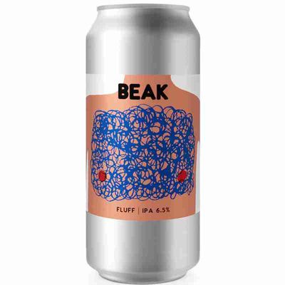 BEAK - Fluff // NEIPA Rakau, Motueka &amp; Nelson Sauvin // 6,5% - Canette 44cl