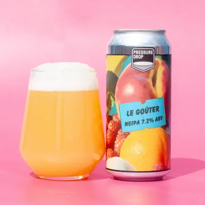 Pressure Drop (UK) - Le Gouter // NEIPA Citra Cryo, Alora &amp; Riwaka // 7,2% - Canette 44cl