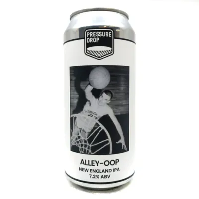 Pressure Drop (UK) - Alley Oop // NEIPA BRU-1 &amp; Galaxy // 7,2% - Canette 44cl
