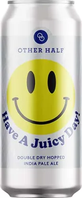 Other Half Brewing Co. - Have A Juicy Day // DDH NEIPA Citra, Nelson Sauvin, Kohatu, Motueka & Centennial // 7% - Canette 47cl Other Half Brewing Co. - Have A Juicy Day // DDH NEIPA Citra, Nelson Sauvin, Kohatu, Motueka & Centennial // 7% - Canette 47cl