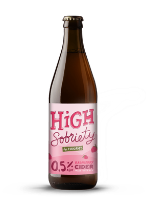 Hogan&#39;s (UK) - AF Cider Framboises // 0,5% - Bouteille 50cl