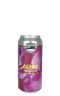 Pressure Drop (UK) - hi res // Hazy Pale Ella &amp; Citra // 4,2% - Canette 44cl