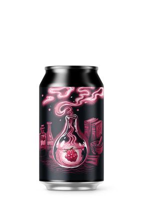 Hoppy Road (FR) - LOVE POTION - Pastry Gose framboise vanille (5,5%) - cannette 33cl
