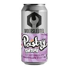 De Moersleutel (HOL) - PASTRY FACTORY HOT HOC MARSHMALLOW // Imperial Pastry Stout // 10% - Canette 44cl