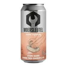 De Moersleutel (HOL) - STONE QUERN // Belgian Quadrupel // 12% - Canette 44cl