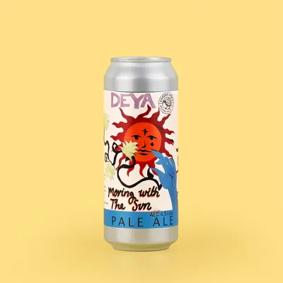 DEYA (UK) - Moving With The Sun // Hazy Pale Eggers Special &amp; Motueka // 4,5% - Canette 50cl