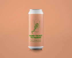 Pomona Island - Hard Ticket To Hawaii // Sour Pêche, Mangue, Goyave &amp; Passion // 5,5% - Canette 44 cl