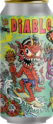 Northern Monk (UK) - PP 41.07 Bobbi Abbey El Diablo // NEIPA Citrillicious, Citra, Mosaic, Krush, Krush Hyperboost &amp; Riwaka // 7,2% - Cannette 44cl