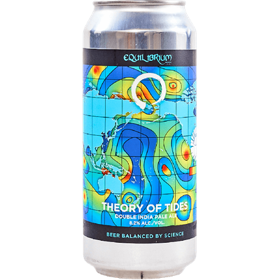 Equilibrium (USA) - Theory Of Tides // NEIPA Nelson, Strata, Riwaka &amp; Eclipse // 8,2% - Canette 47.3cl