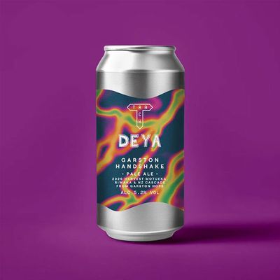 TRACK (UK) c/Deya - Garston Handshake — NZ Pale Ale – Motueka, Riwaka &amp; Cascade — 5% - Canette 44cl