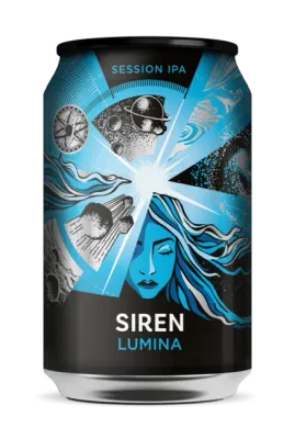 Siren (UK) - Lumina // Session IPA SANS GLUTEN - 4.2% - Canette 33cl