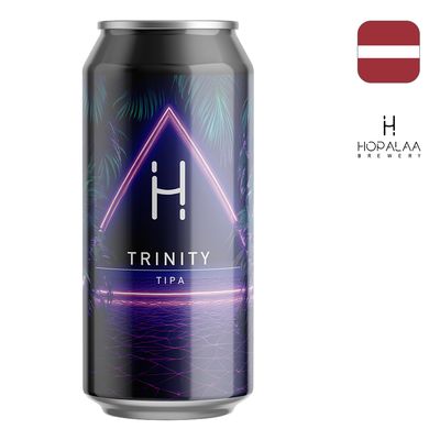 Hopalaa! - Trinity // Hazy TIPA - TIPA. Vic Secret, Simcoe &amp; Amarillo // 10% ABV - Canette 44cl