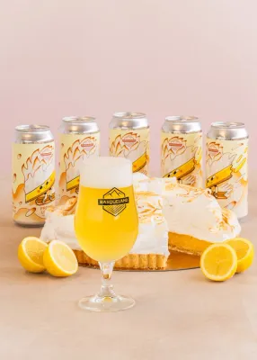 Basqueland Brewing - FROSTY LEMON // Pastry Sour // 4.1%  - Canette 44cl